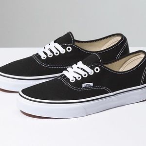 black clean vans